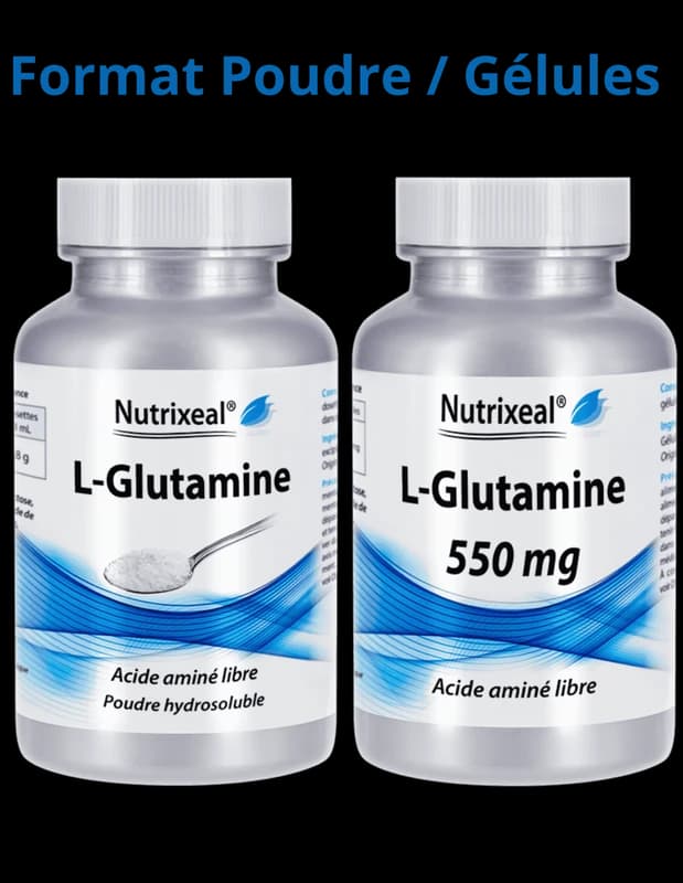 Nutrixeal L-Glutamine Ultra Pure qualité Kyowa