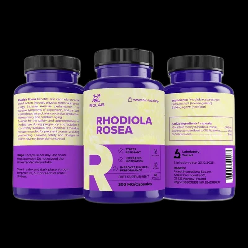biolabshop Rhodiola Rosea 300mg