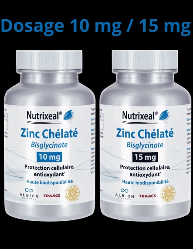 Nutrixeal Zinc Bisglycinate Chélaté Albion®/TRAACS®