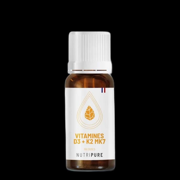 Nutripure Vitamine D3 K2-MK7 1000 UI