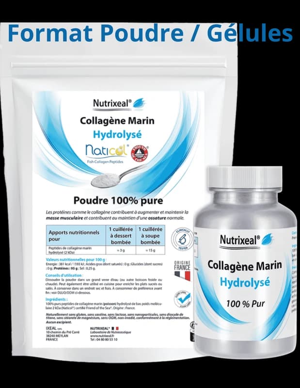 Nutrixeal Collagène marin hydrolysé Naticol® - Nature