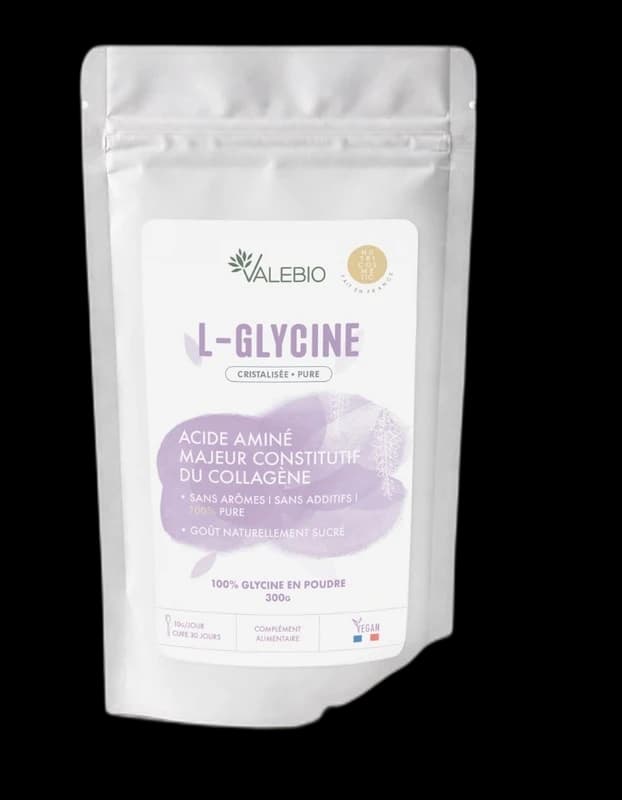 Valebio L-Glycine cristallisée pure