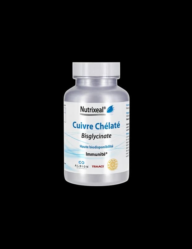 Nutrixeal Cuivre Chélaté Bisglycinate Albion® / TRAACS®
