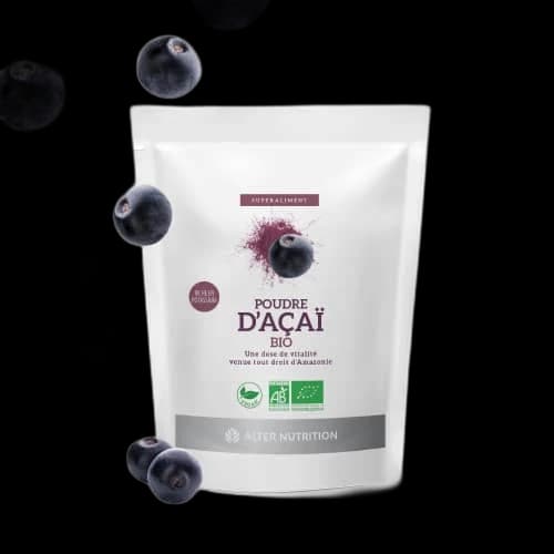 Alter Nutrition Baie d'acai bio en poudre 70g