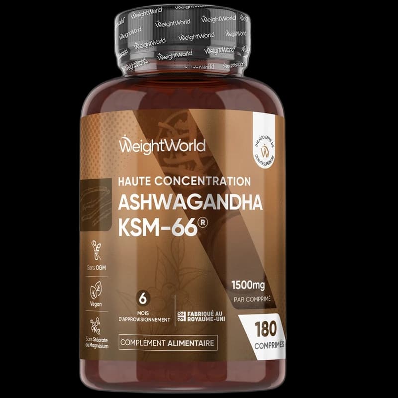 WeightWorld Ashwagandha KSM-66 1500mg