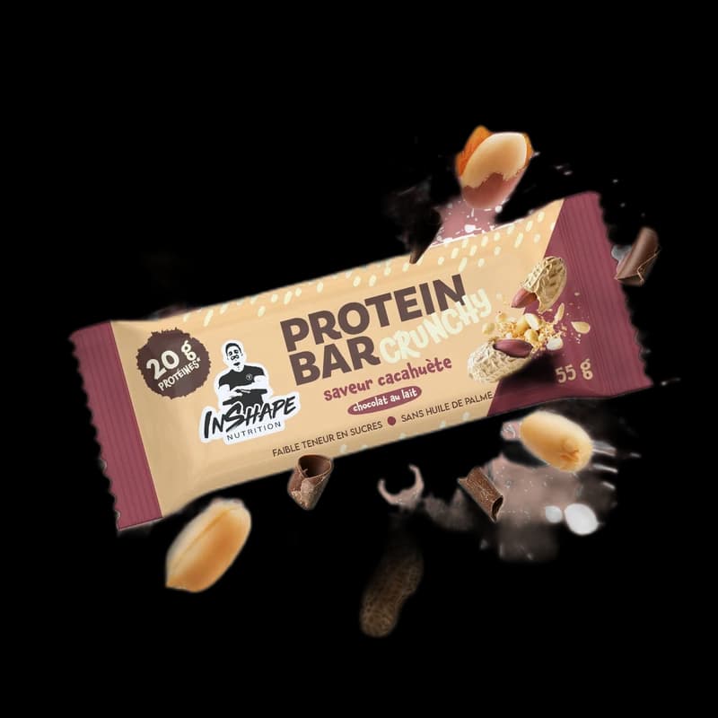 InShape Nutrition Protein Bar Crunchy 55 g