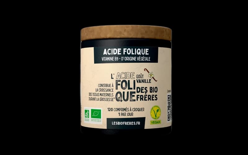 Les Bio Frères Beneuf Vitamine B9 (origine naturelle)