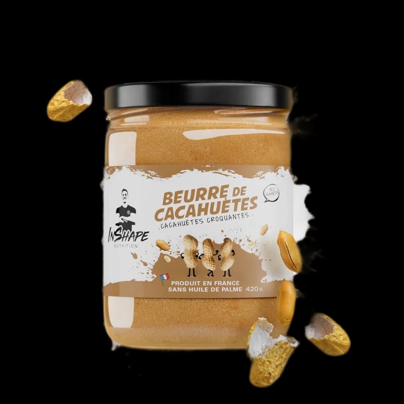 InShape Nutrition Beurre de cacahuètes