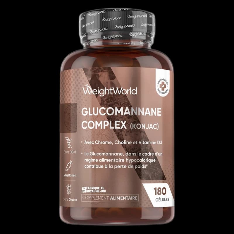 WeightWorld Complexe de Glucomannane