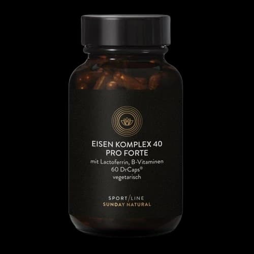 Sunday Natural Complexe de Fer Pro 40mg 3 formes