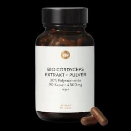 Sunday Natural Extrait + Poudre de Cordyceps en gélules