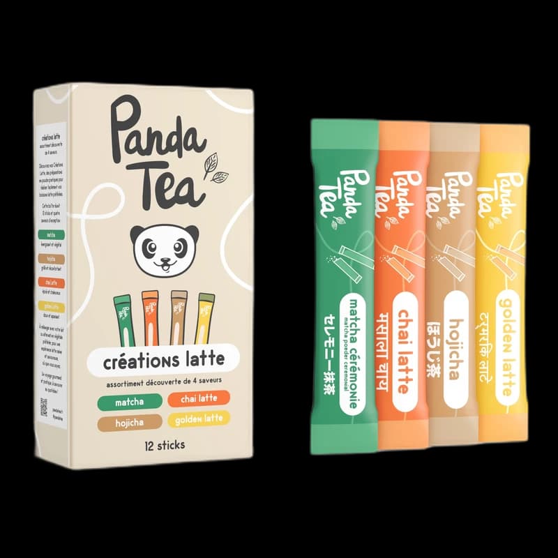 Panda Tea Créations latte - 12 sticks