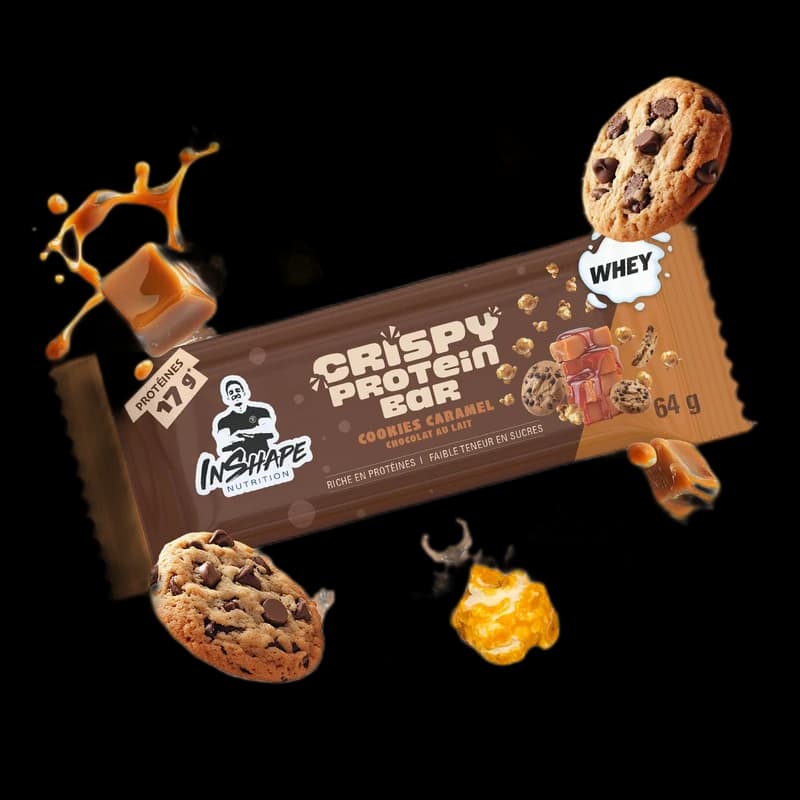 InShape Nutrition Crispy Protein Bar 64 g