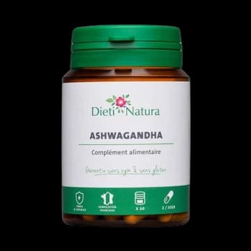 Dieti Natura Ashwagandha extrait de racine 200mg