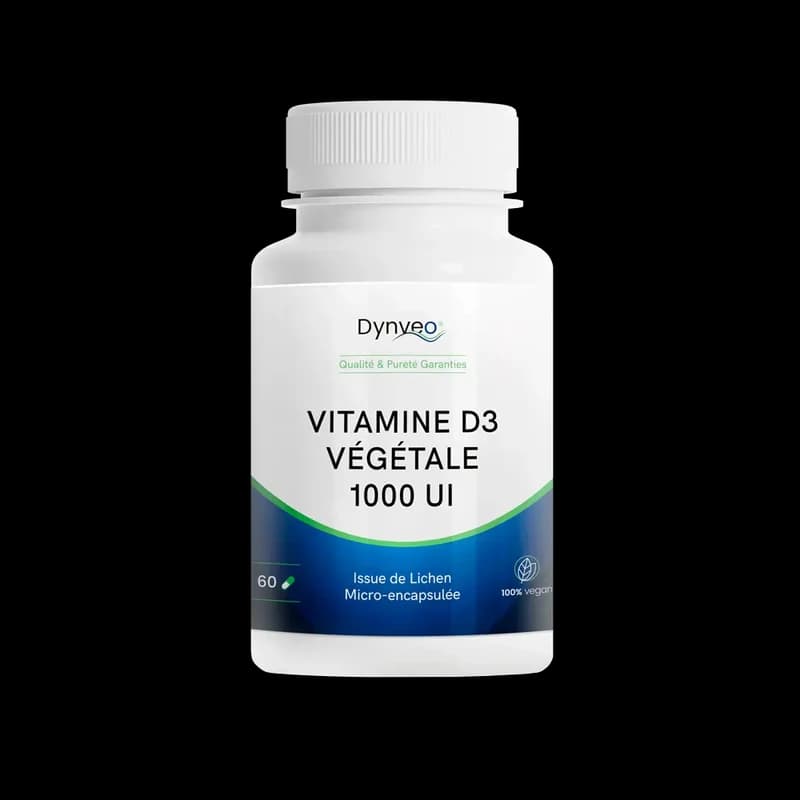 Dynveo Vitamine D3 végétale lichen 1000 UI