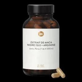 Sunday Natural Maca Noire Extrait 10:1 + Arginine