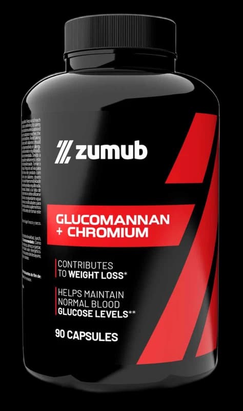 Zumub Glucomannane + Chrome 90 capsules