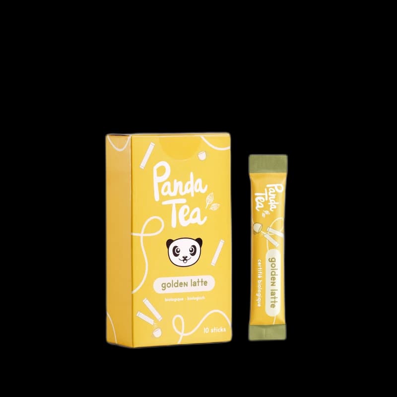 Panda Tea Golden Latte Bio en Sticks