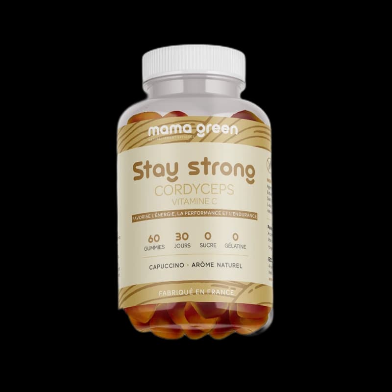 Mama Green Gummies Cordyceps Stay Strong