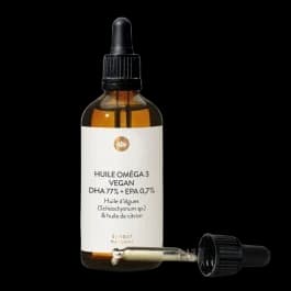 Sunday Natural Huile oméga-3 77 % DHA + 0,7 % EPA