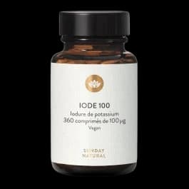 Sunday Natural Iode mini-comprimés (iodure de potassium)