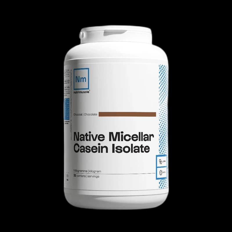 Nutrimuscle Isolat de Caséine Micellaire Native