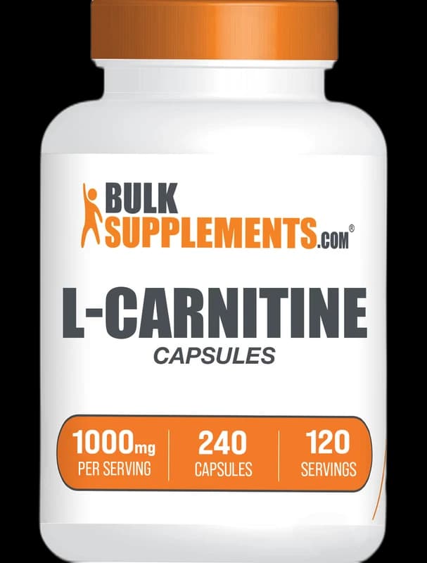 BulkSupplements L-Carnitine capsules