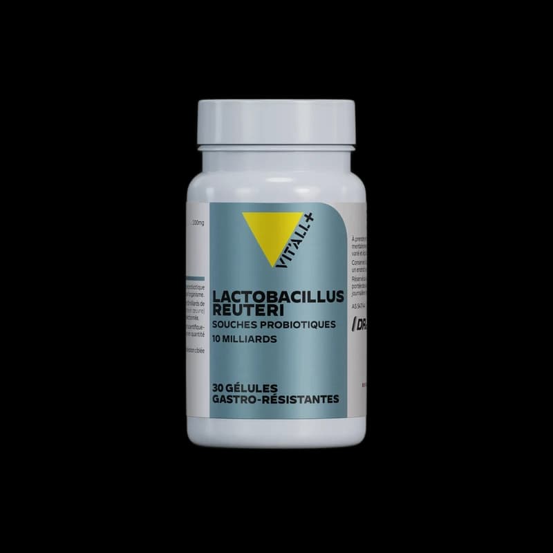 VIT'ALL+ LACTOBACILLUS REUTERI 100mg (enrobage gastro-résistant)