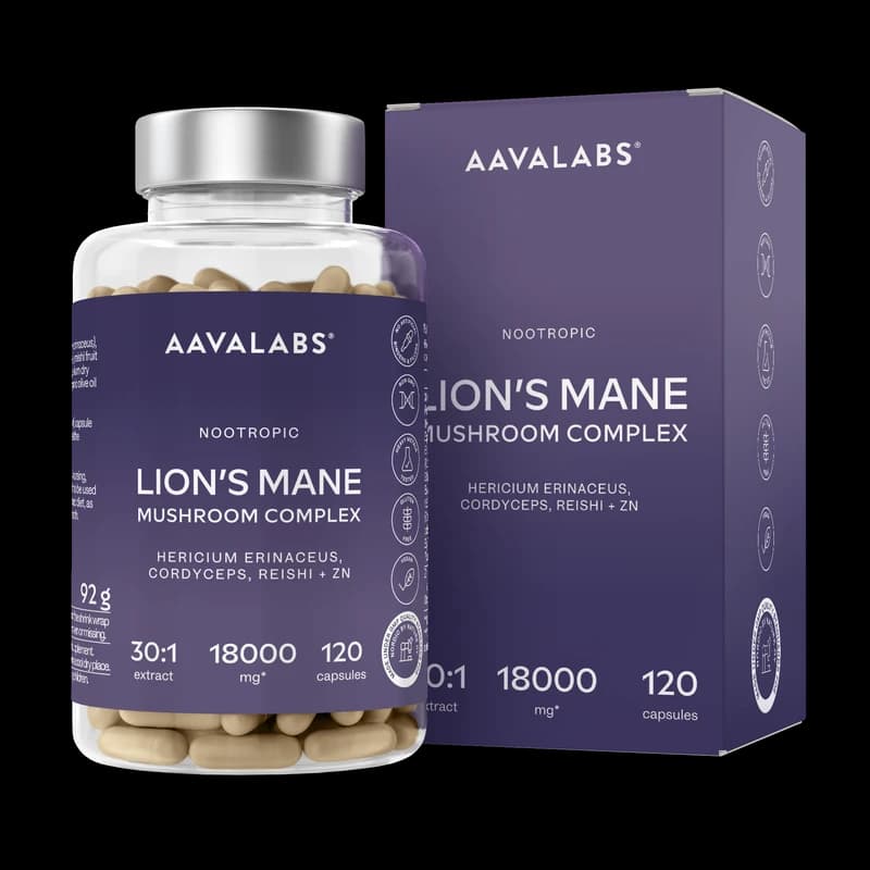 Aava Labs Lion's Mane Mushroom Complex