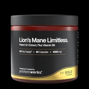 The Protein Works Lion's Mane Limitless - GOLD