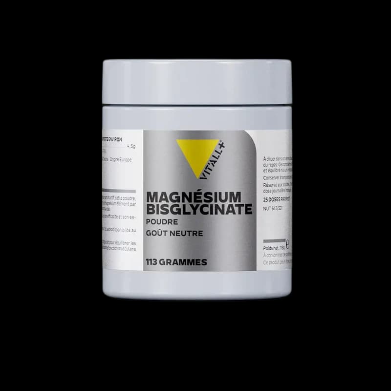 VIT'ALL+ MAGNÉSIUM BISGLYCINATE POUDRE