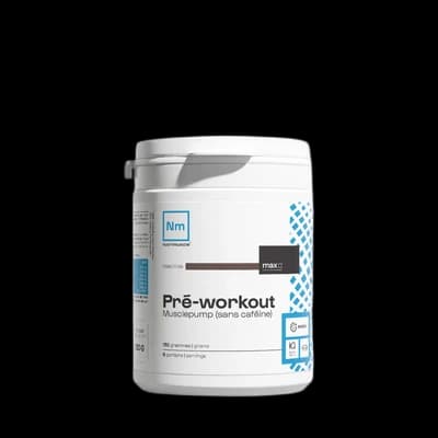 Nutrimuscle Pré-workout Musclepump (sans caféine)