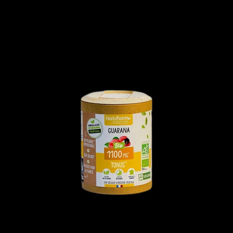 Nat&Form Guarana Bio en gélules