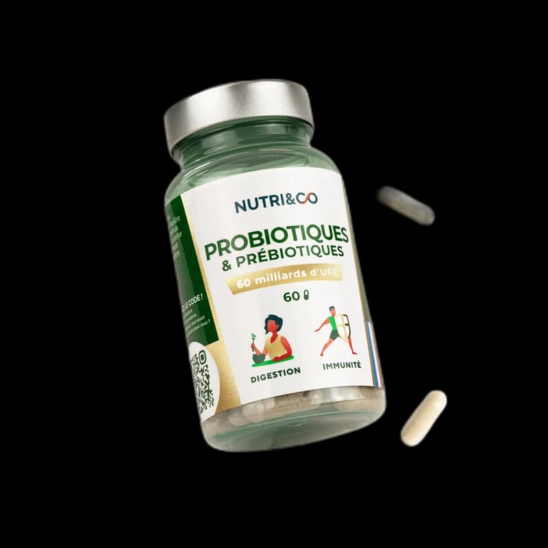 Nutri&Co Probiotiques et prébiotiques Probio2