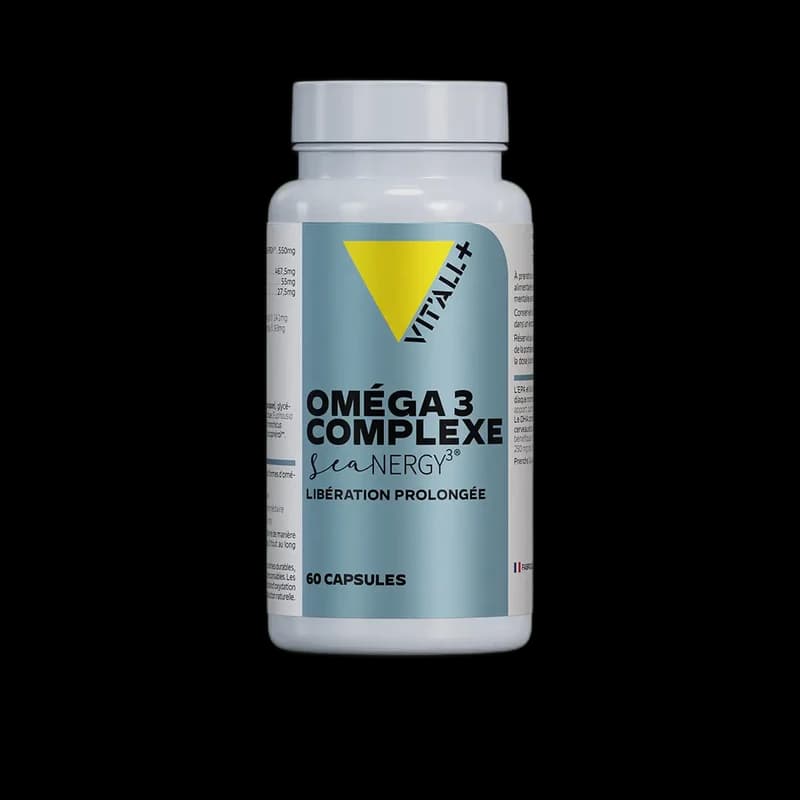 VIT'ALL+ OMEGA 3 COMPLEXE SeaNERGY3 – Libération prolongée