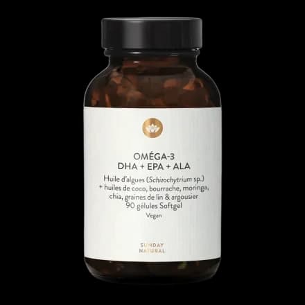 Sunday Natural Oméga-3 vegan DHA & EPA