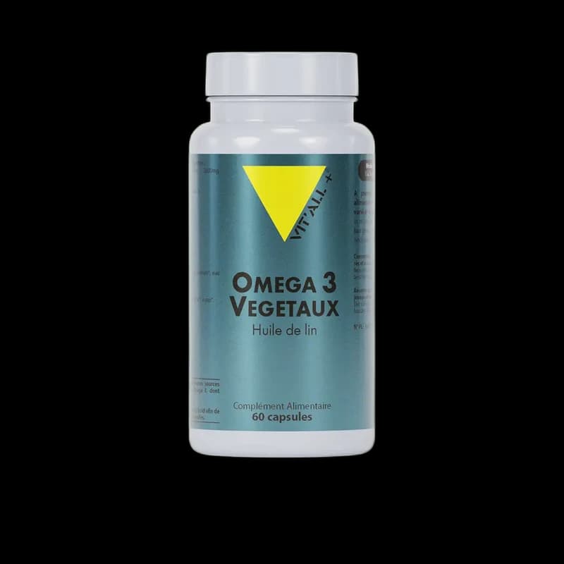 VIT'ALL+ OMEGA 3 VÉGÉTAUX (Huile de lin) 1000mg