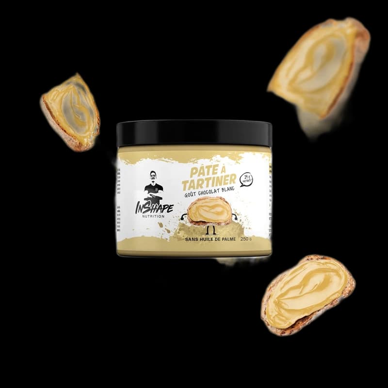 InShape Nutrition Pâte à tartiner chocolat blanc