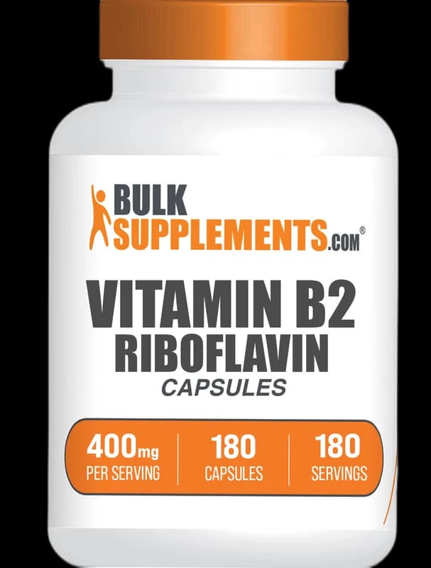 BulkSupplements Gélules de riboflavine (B2)