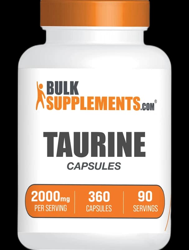 BulkSupplements Gélules de taurine 2000mg
