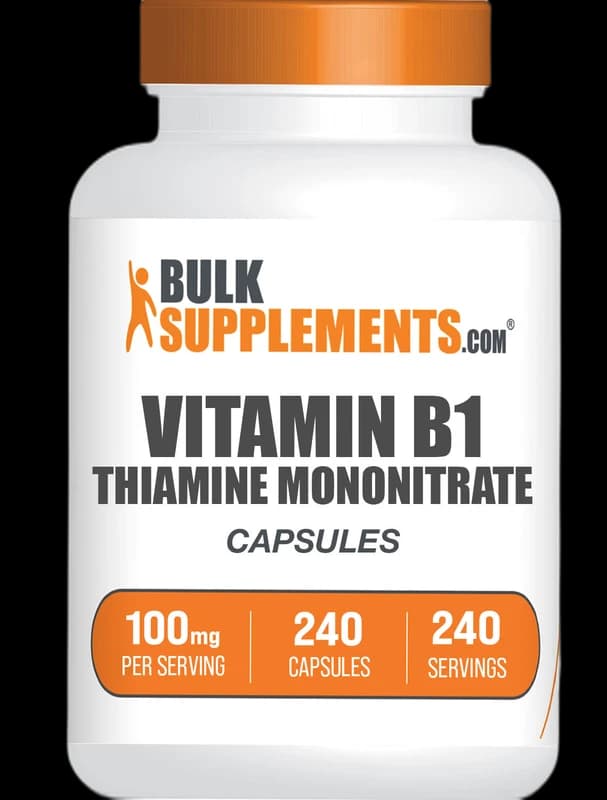 BulkSupplements Gélules mononitrate de thiamine