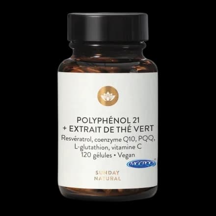 Sunday Natural Polyphénols 21 + thé vert