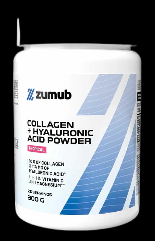 Zumub Poudre de Collagène + Acide Hyaluronic 300g