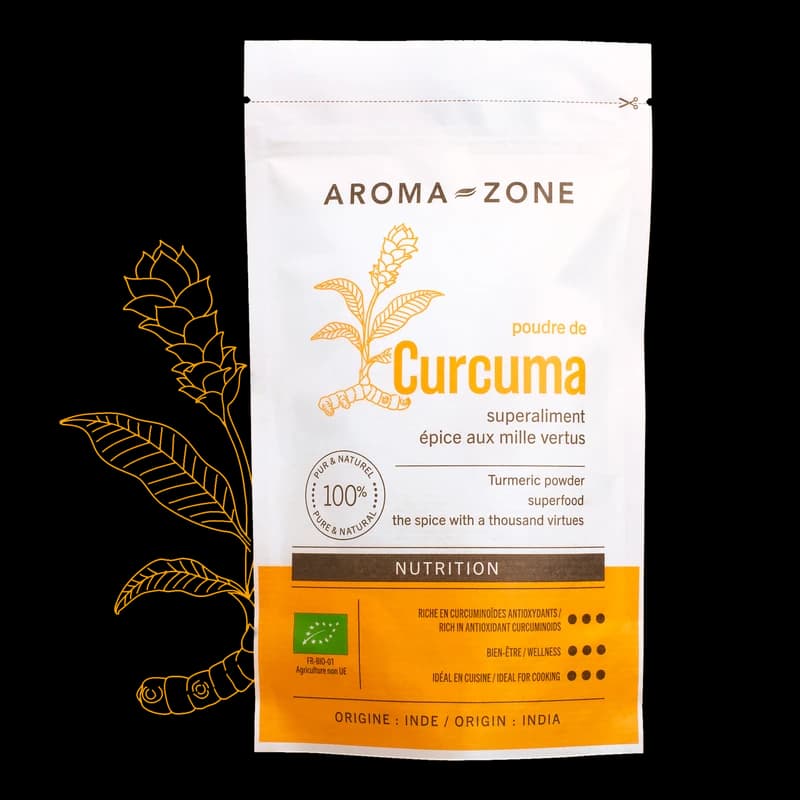 Aroma-Zone Poudre de Curcuma BIO