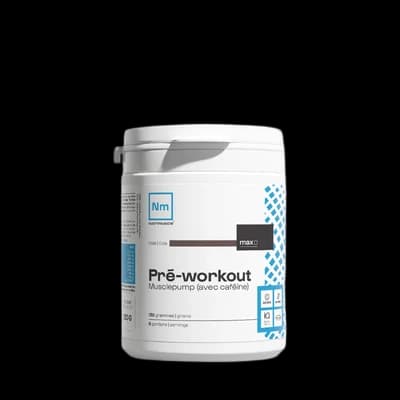 Nutrimuscle Pré-workout Musclepump (avec caféine)