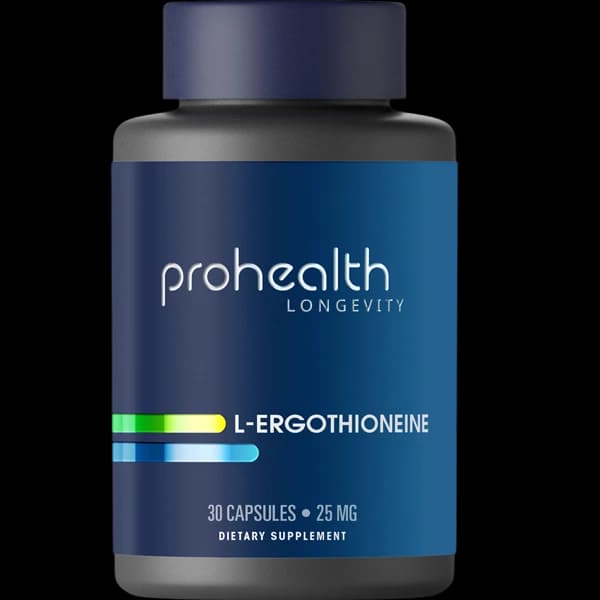 ProHealth L-Ergothioneine (25 mg, 30 capsules)