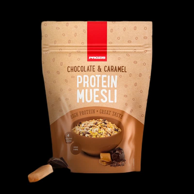 Prozis Protein Muesli 400 g Chocolat-Caramel