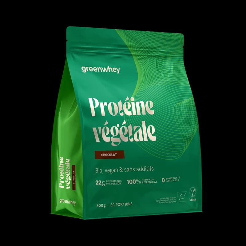GreenWhey Protéine végétale bio Chocolat