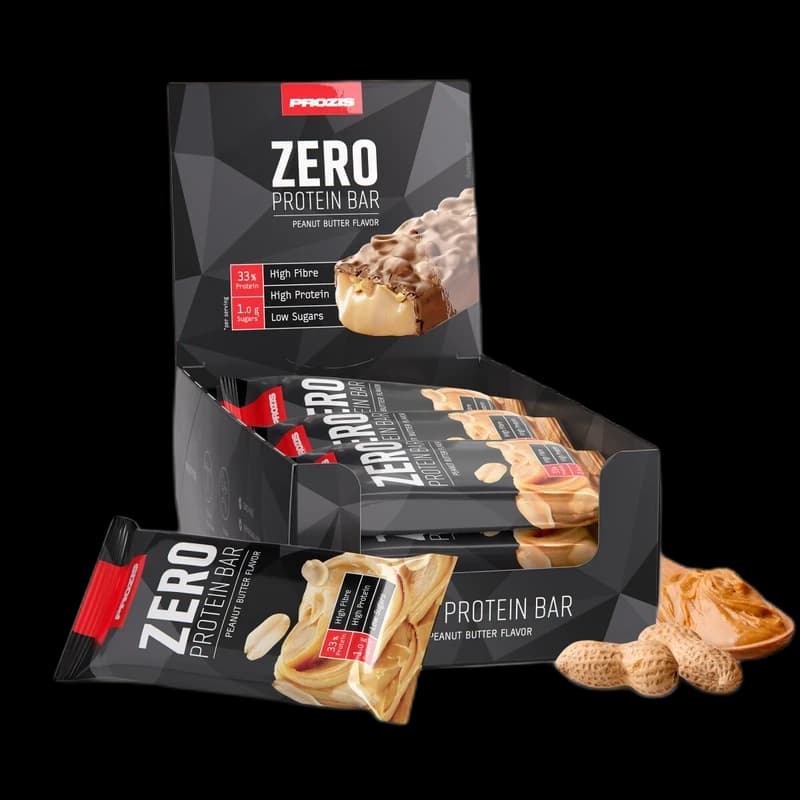 Prozis Zero Protein Bar - Faible Teneur en Sucres x 3