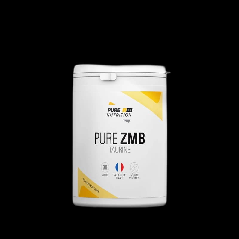 AM Nutrition Pure ZMB Zinc Magnésium B6 Taurine 60 gélules
